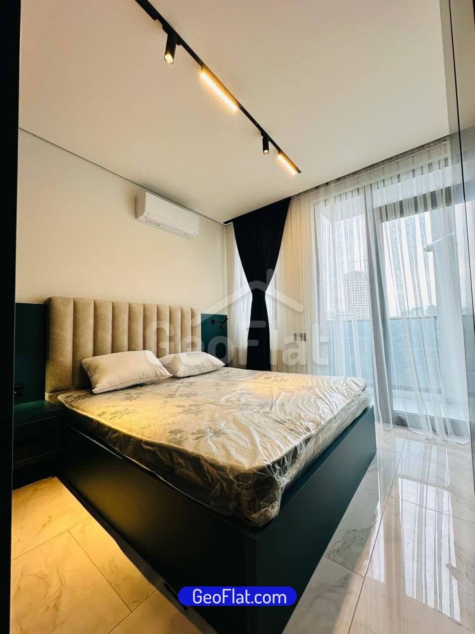 Продается новая студия 31 м² с мебелью и бытовой техникой на улице Григола Лорткипанидзе в Батуми за $52,500.