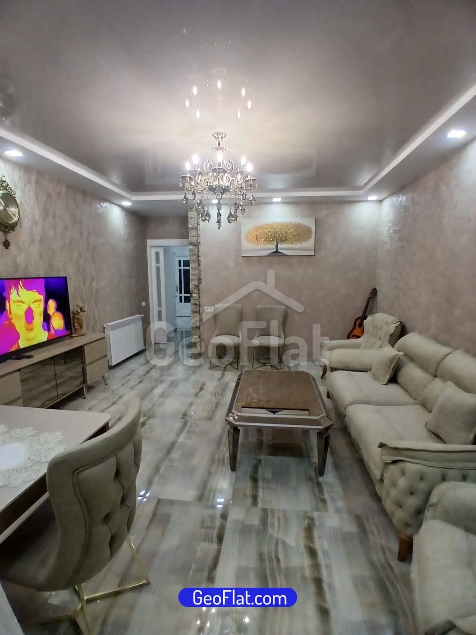 For sale: Apartment, new 4-room (103 m²), furnished and equipped with appliances on Alexander Pushkin Street, Batumi — $164,500.