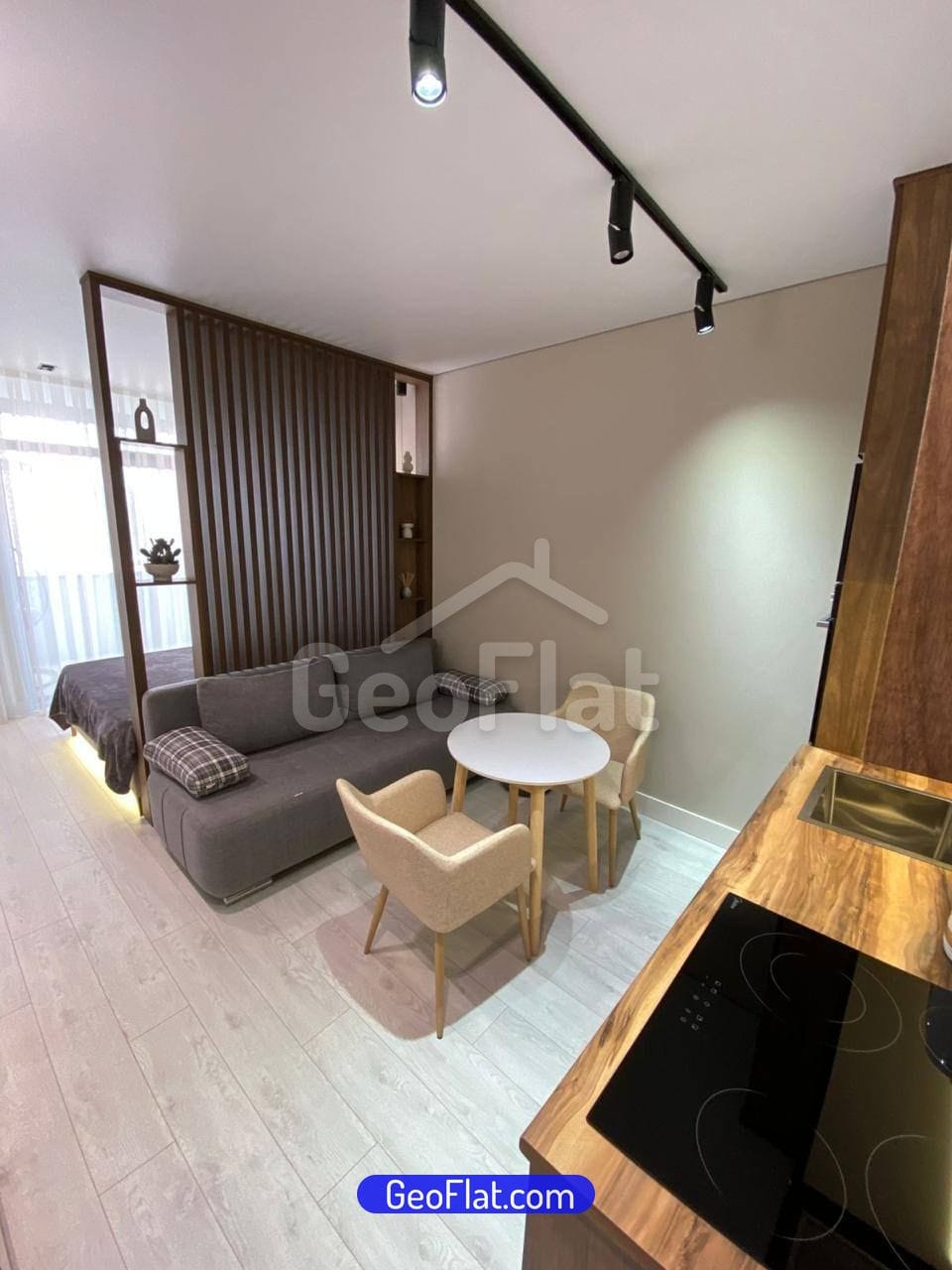 For sale: Studio, new, 36 m² with sea view at 131 Petre Bagrationi Street, Batumi — fully furnished with appliances, $85,000