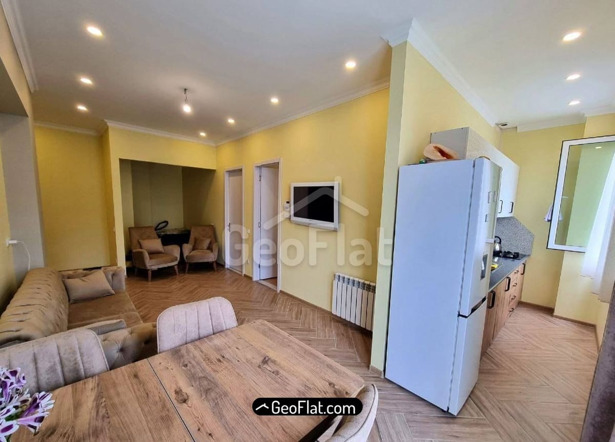 For sale: Apartment, 3-room, 64 m², newly renovated and furnished on Mikhail Lermontov Street in Batumi — $96,000.