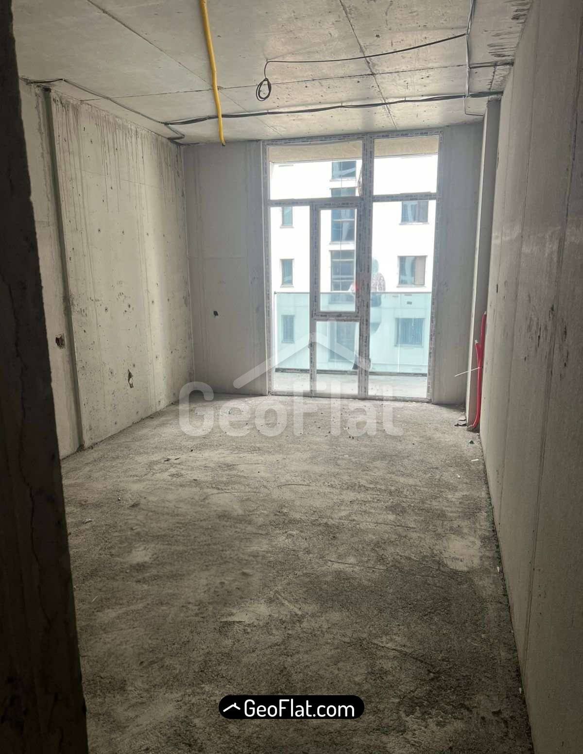 For sale: Apartment, 1-room in a new building on Rejeba Nidzharadze Street, Batumi, 36 m², white finish, sea view, $40,000.