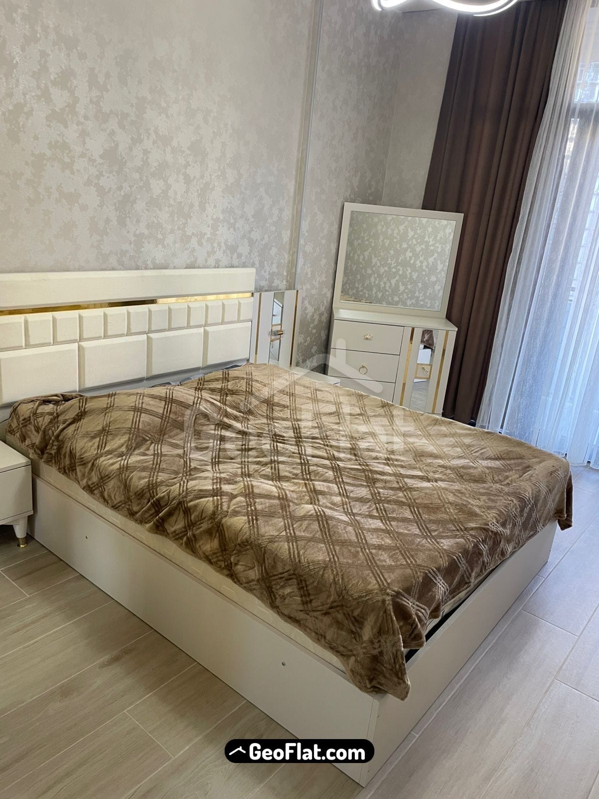 For rent: Apartment, spacious 2-room (58 m²) at Angisa 2nd Dead End 8, Batumi — furnished with essential appliances, long-term, $500/month