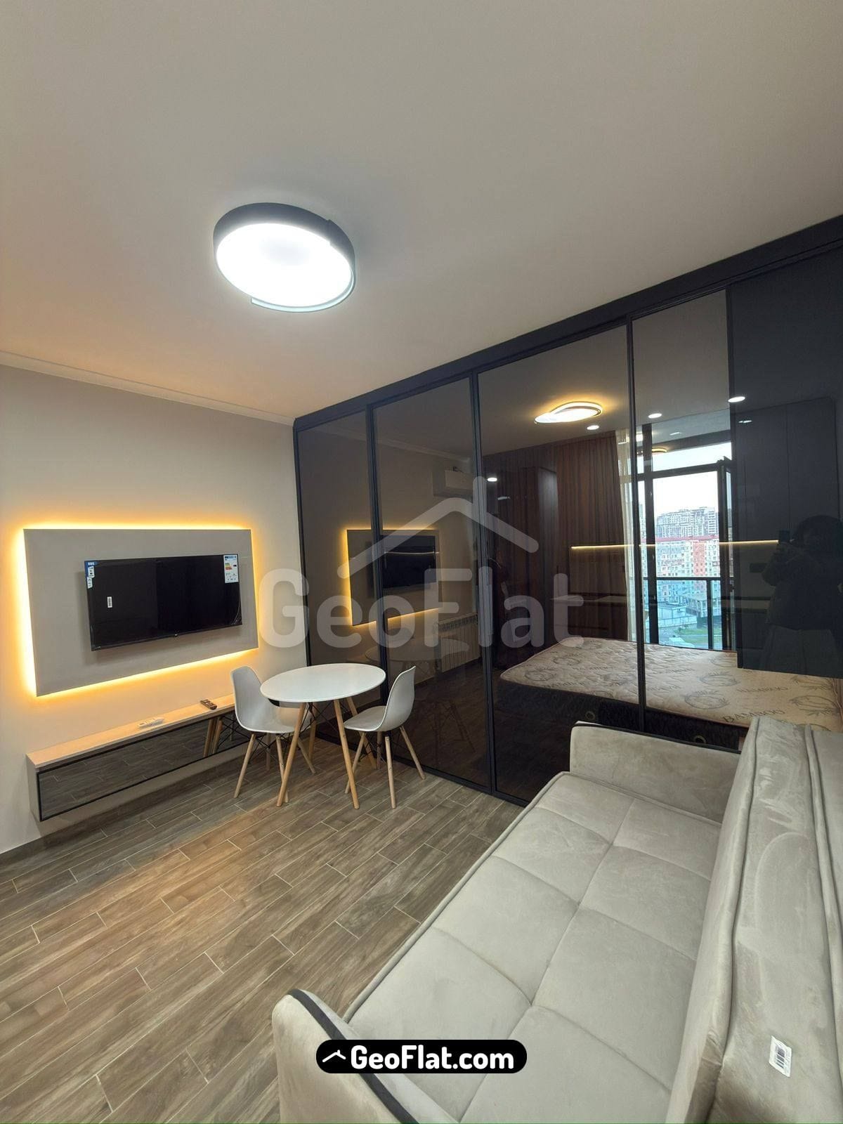 For sale: Studio, 36 m², furnished with appliances, in a new building on Petra Bagrationi Street, Batumi, $75,000.