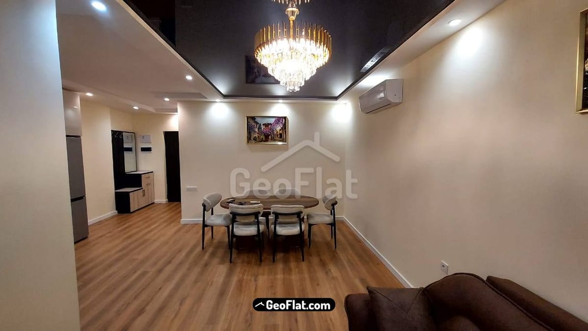 For sale: Apartment, newly built 2-room, 60 m² on Giuli Shartava Avenue, Batumi — furnished with appliances, sea view, $135,000.